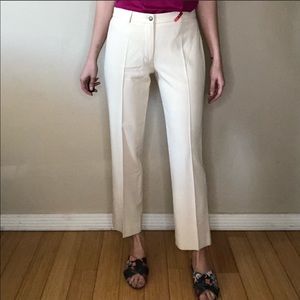 Michael Kors cream trousers